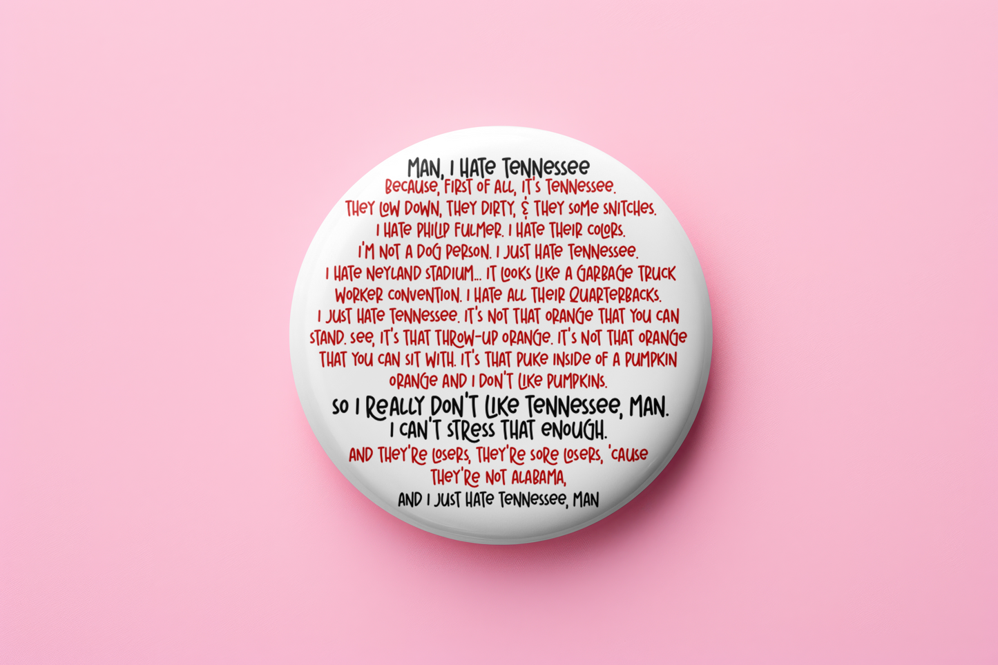 I hate Tennessee Full Quote