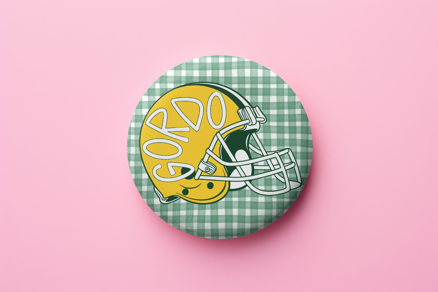 Gordo High School Football Buttons