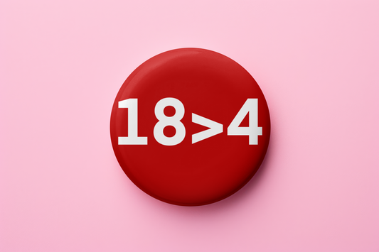 18 > 4