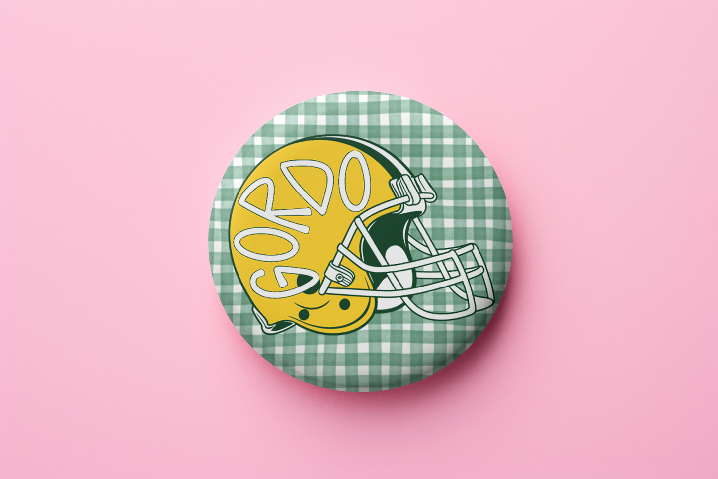 Gordo Helmet w Gingham